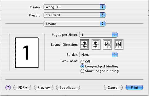 adobe for mac turn off print both sides
